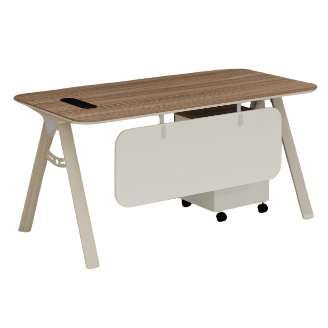 Bureau Opérateur Design avec Caisson Mobile