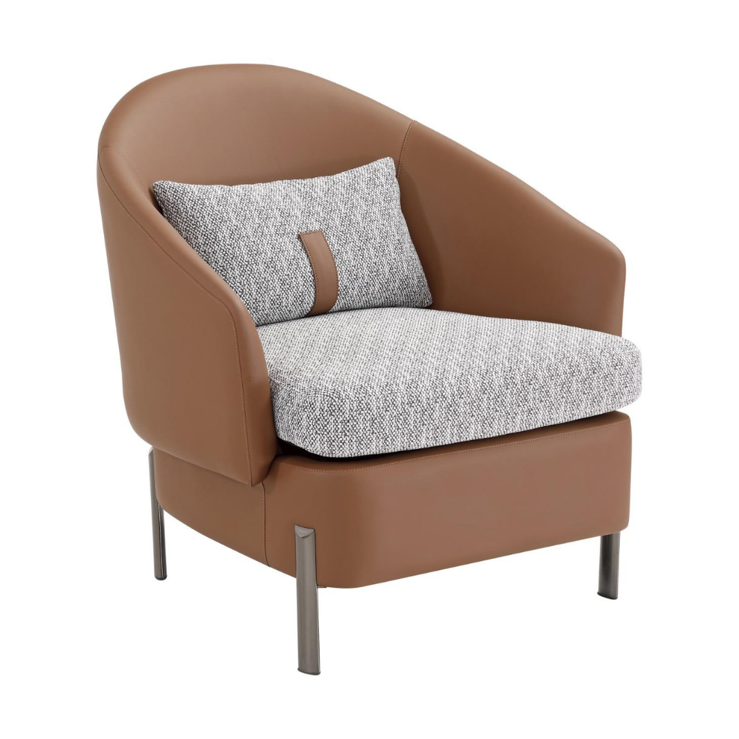 Fauteuil d’Accueil Design avec Coussin - Image 2