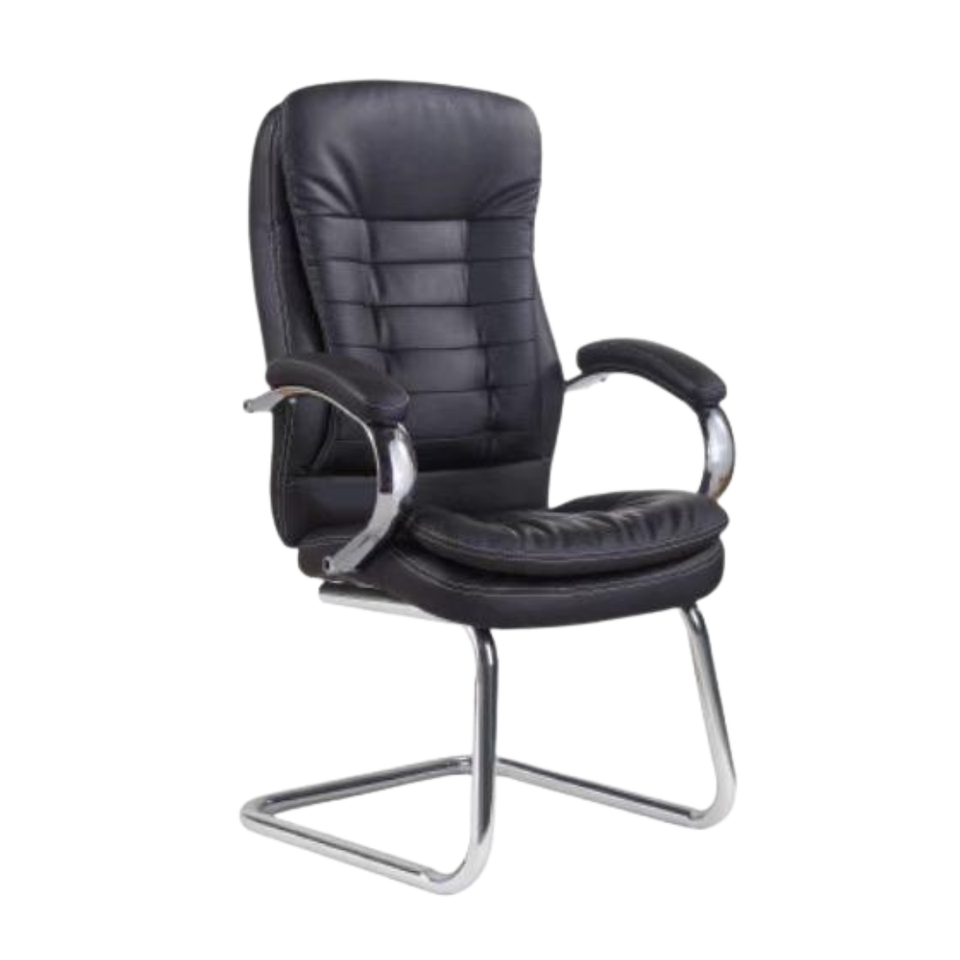 Pack de Fauteuil de Direction et Fauteuils Visiteurs Noir - Image 3