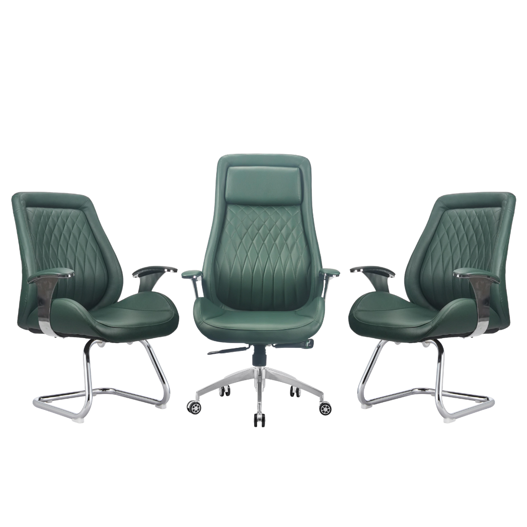 Ensemble fauteuil de direction et fauteuils visiteurs - Image 13