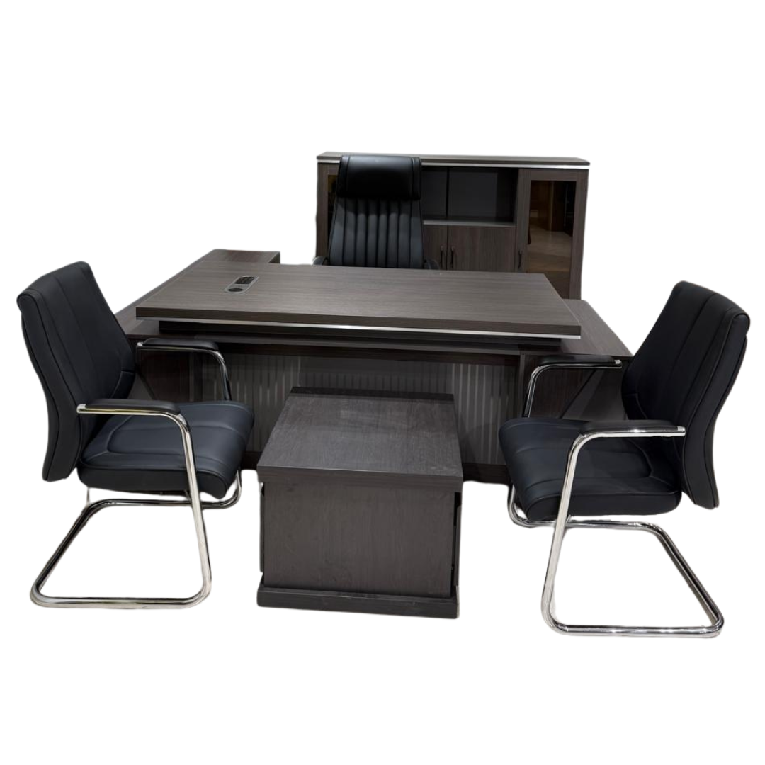 Ensemble Bureau de Direction avec Table Basse et Bahut