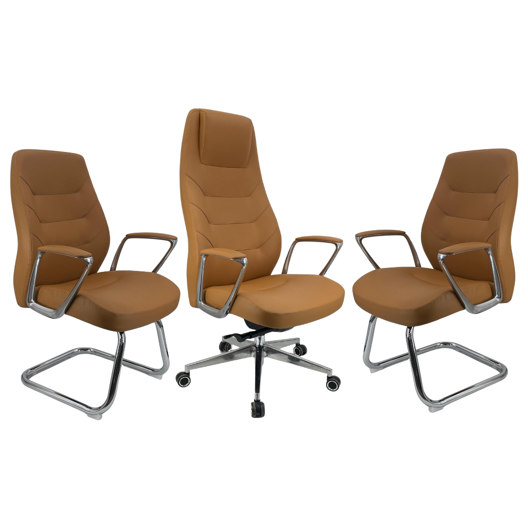 Pack de Fauteuils de Direction – Fauteuil Manager et Fauteuils Visiteurs - Image 6