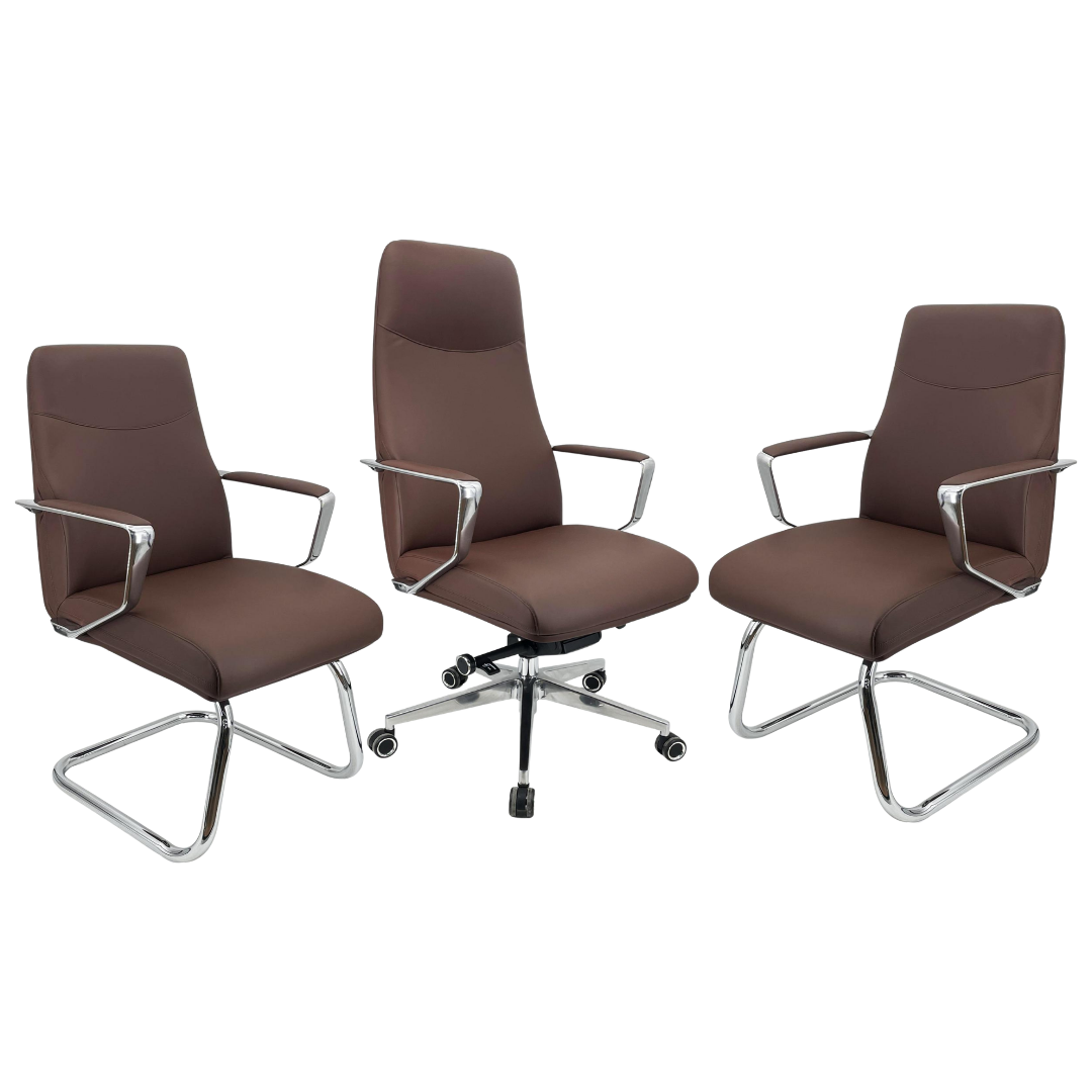 Pack de Fauteuils de Direction avec Fauteuil Visiteur - Image 2