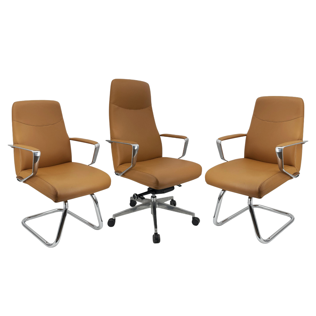 Pack de Fauteuils de Direction avec Fauteuil Visiteur - Image 3