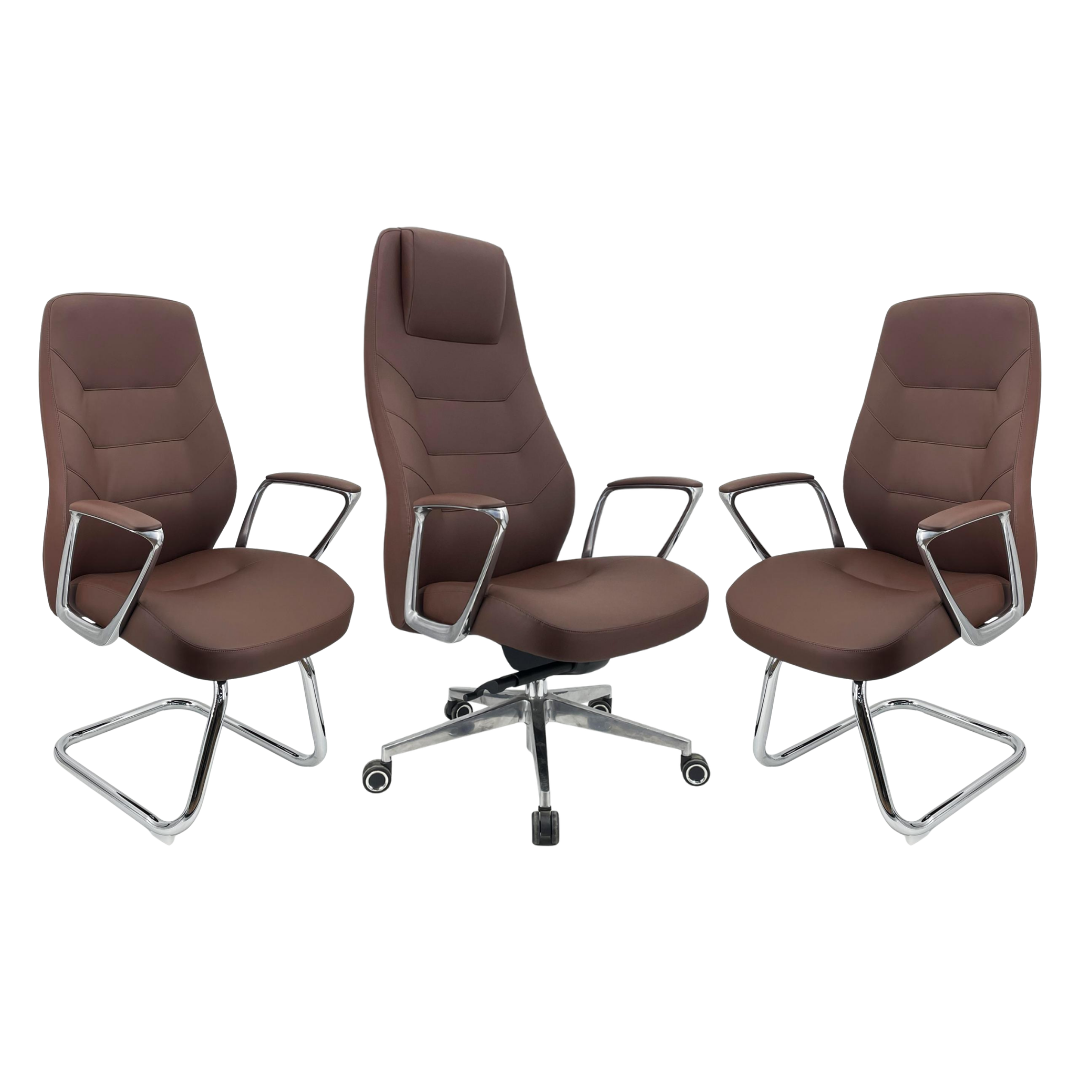 Pack de Fauteuils de Direction – Fauteuil Manager et Fauteuils Visiteurs